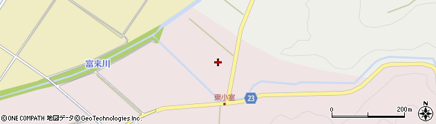 石川県志賀町（羽咋郡）東小室（子）周辺の地図