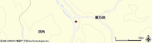 福島県石川町（石川郡）中田（山下）周辺の地図