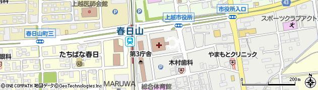 新潟県上越市周辺の地図