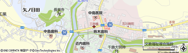 三芦橋周辺の地図