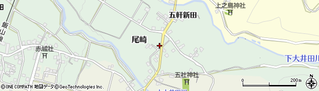 新潟県十日町市尾崎122周辺の地図