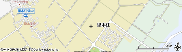 石川県志賀町（羽咋郡）里本江周辺の地図
