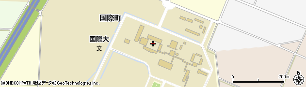 新潟県南魚沼市国際町周辺の地図
