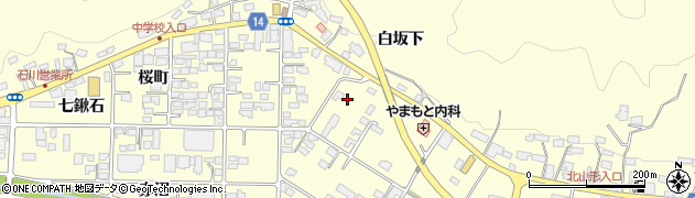 福島県石川町（石川郡）双里（白坂下）周辺の地図