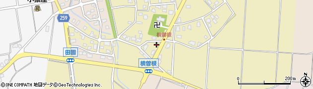 新潟県上越市横曽根62周辺の地図