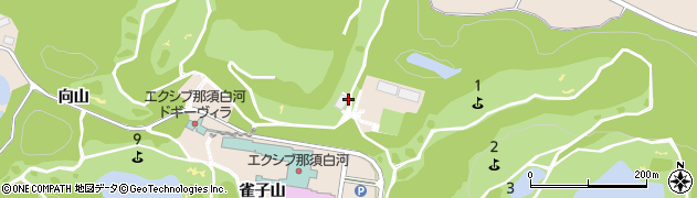 福島県西郷村（西白河郡）熊倉（一本木）周辺の地図