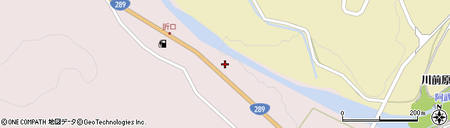福島県西郷村（西白河郡）真船（下川前）周辺の地図