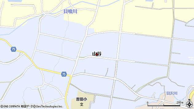 〒948-0102 新潟県十日町市山谷の地図
