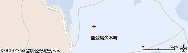 石川県七尾市能登島久木町（レ）周辺の地図