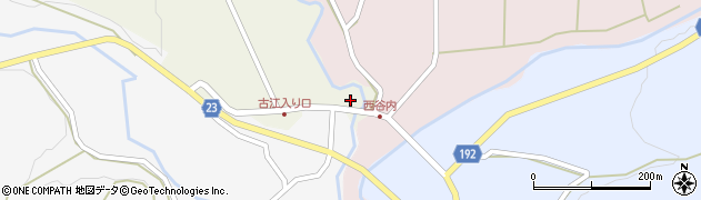 石川県七尾市中島町古江（イ）周辺の地図