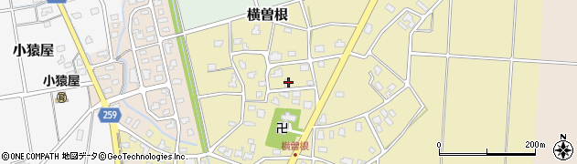 新潟県上越市横曽根633周辺の地図