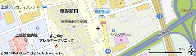 新潟県上越市藤野新田1217周辺の地図
