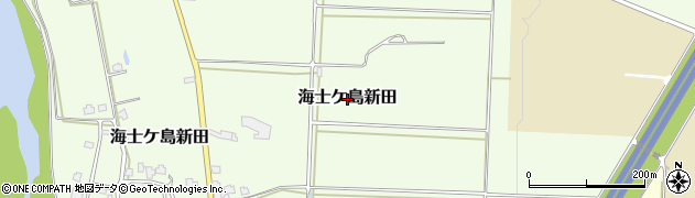 新潟県南魚沼市海士ケ島新田周辺の地図