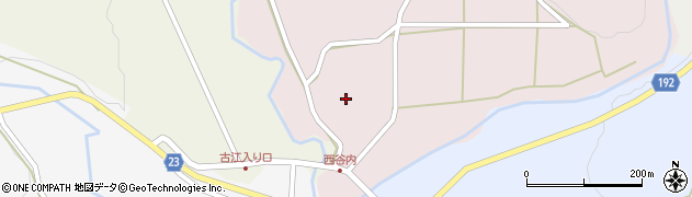 七尾市　中島地区コミュニティセンター釶打分館周辺の地図