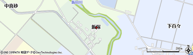 新潟県上越市飯塚周辺の地図