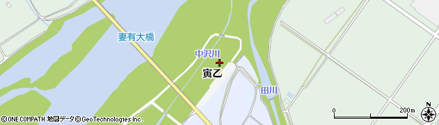新潟県十日町市寅（乙）周辺の地図