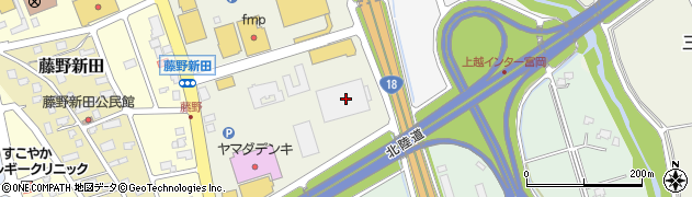 福山通運株式会社　上越支店周辺の地図