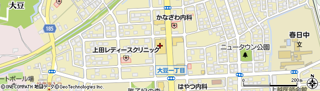 原信春日山店周辺の地図