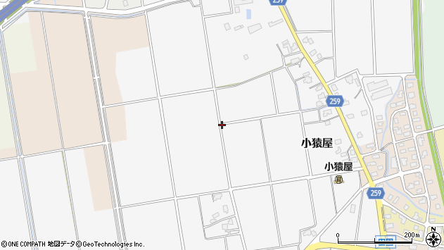 〒942-0055 新潟県上越市小猿屋の地図