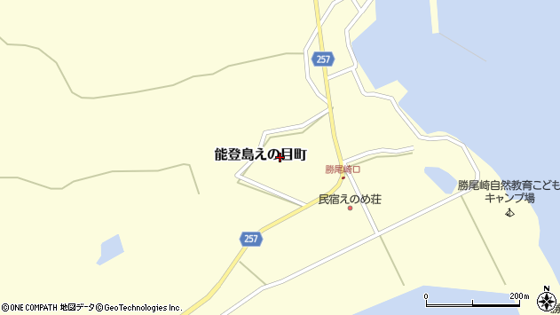 〒926-0203 石川県七尾市能登島えの目町の地図