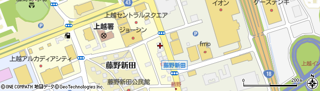 新潟県上越市藤野新田1180周辺の地図