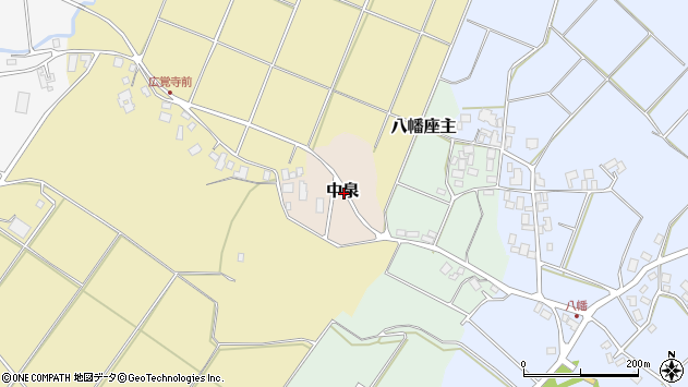 〒925-0452 石川県羽咋郡志賀町中泉の地図