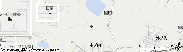 福島県泉崎村（西白河郡）泉崎（中ノ内裏山）周辺の地図
