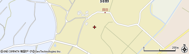 石川県志賀町（羽咋郡）貝田（ワ）周辺の地図