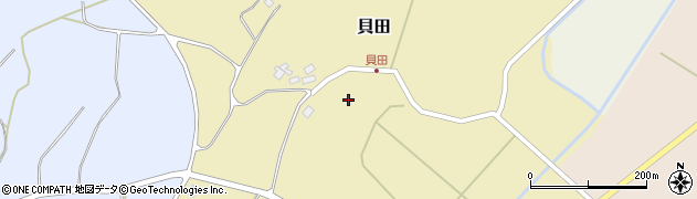 石川県羽咋郡志賀町貝田ワ13周辺の地図