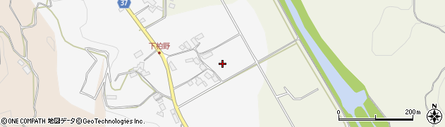 福島県西郷村（西白河郡）柏野（腰蒔）周辺の地図