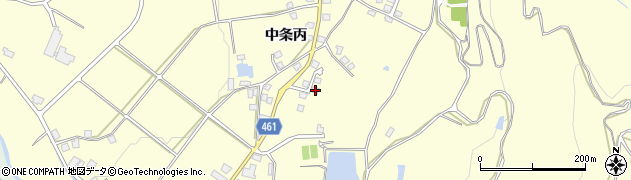 新潟県十日町市中条丙1368周辺の地図