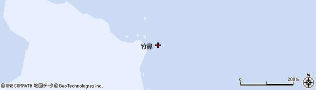 竹鼻周辺の地図