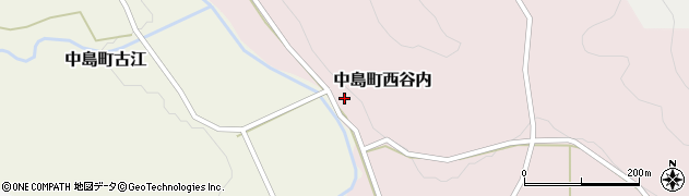 石川県七尾市中島町西谷内（リ）周辺の地図