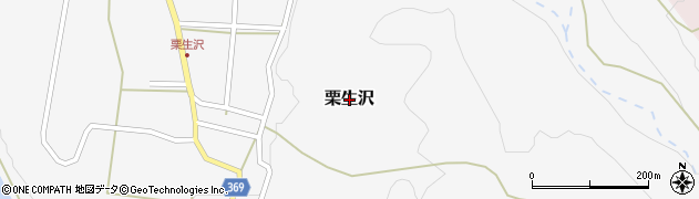 福島県南会津町（南会津郡）栗生沢周辺の地図