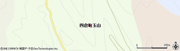 福島県いわき市四倉町玉山周辺の地図