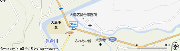 大島地区公民館周辺の地図