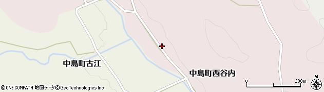 石川県七尾市中島町西谷内ヌ25周辺の地図