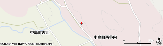 石川県七尾市中島町西谷内ヌ17周辺の地図