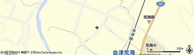 福島県南会津町（南会津郡）関本（古屋敷）周辺の地図