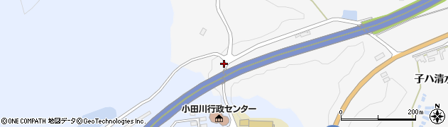 福島県白河市小田川一本松周辺の地図