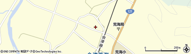 福島県南会津町（南会津郡）関本（上道下）周辺の地図