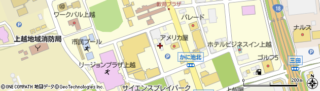 新潟県上越市下門前1636周辺の地図