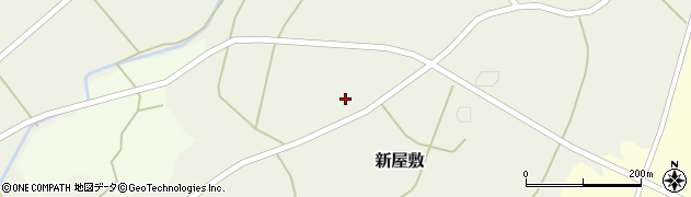福島県石川町（石川郡）新屋敷（雀）周辺の地図