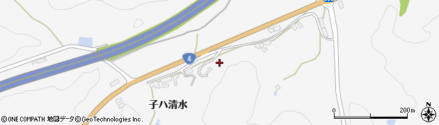 福島県白河市小田川（富貴作）周辺の地図