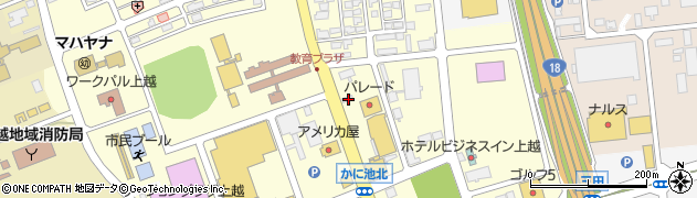 新潟県上越市下門前1650周辺の地図