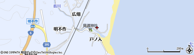 福島県いわき市久之浜町金ケ沢（戸ノ入）周辺の地図