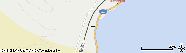 石川県七尾市中島町田岸ロ3周辺の地図