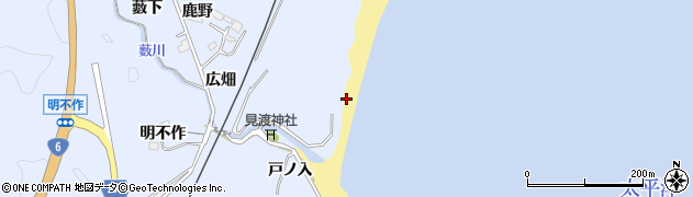 福島県いわき市久之浜町金ケ沢周辺の地図
