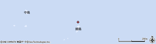 鱈島周辺の地図