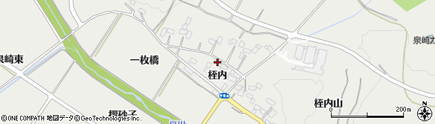 福島県泉崎村（西白河郡）泉崎（桎内）周辺の地図